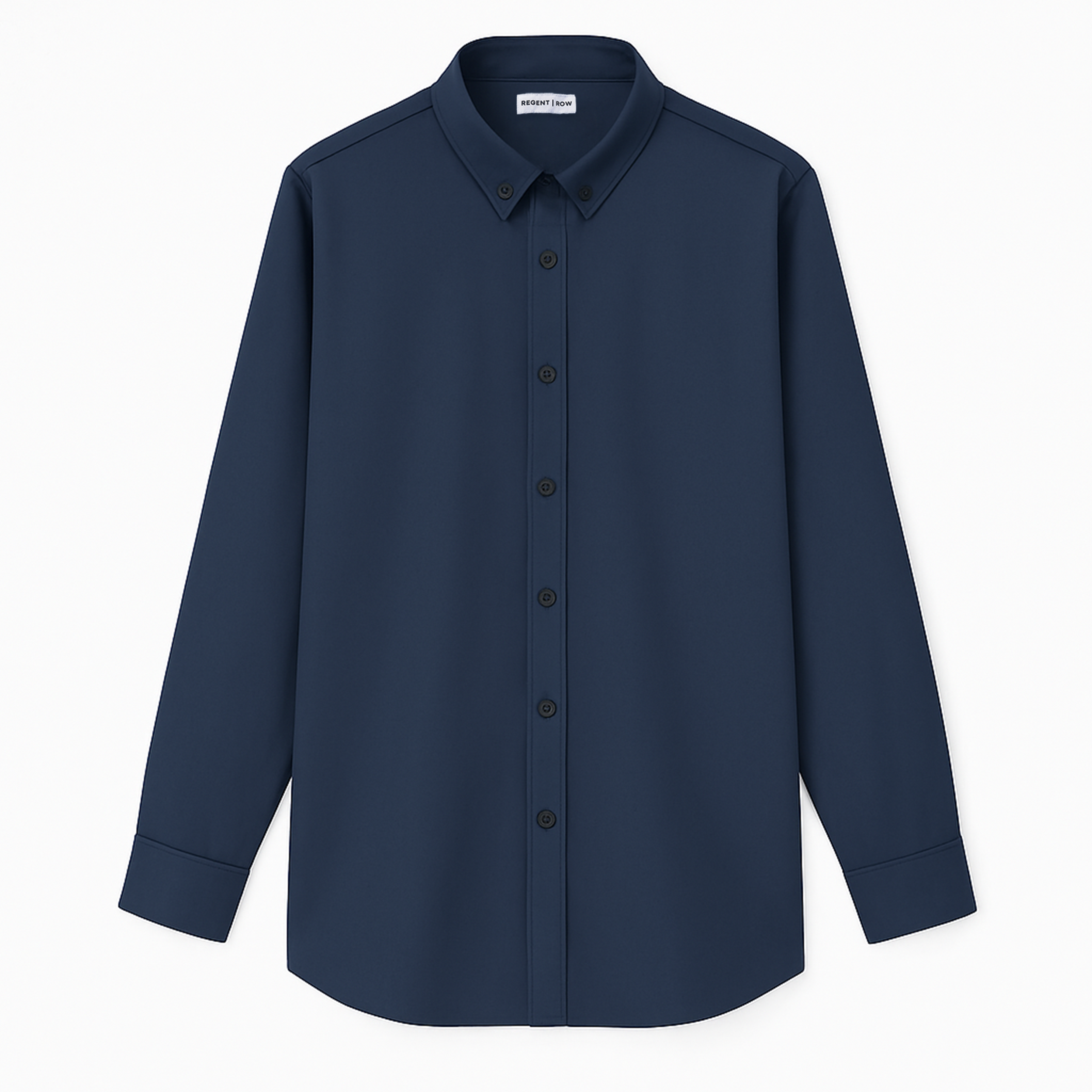 Regent Row Big & Tall Commuter Shirt Long Sleeve Button Down - Navy Regent Row Big & Tall Commuter Shirt Long Sleeve Button Down - Navy