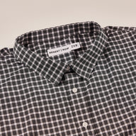 Stanton Dress Shirt Plaid Black