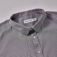 Stanton Check Short Sleeve Shirt Grey