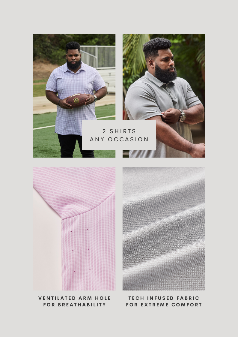 th products Oversized Polo Shirt グレー SierraNevadaOversizedPoloWomen